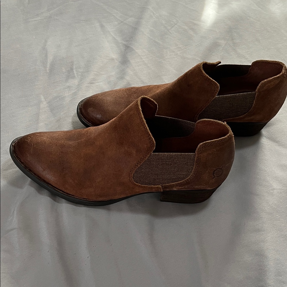Born Brown Ankle Boots